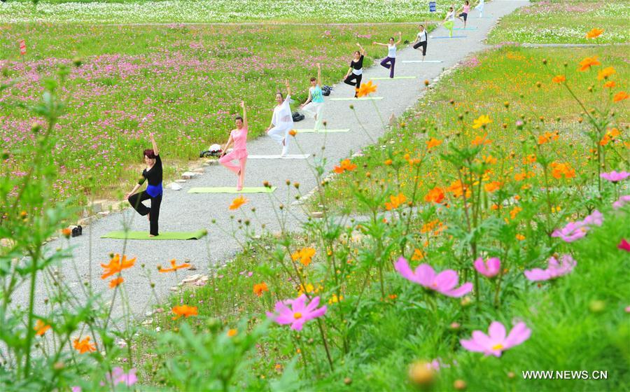 #CHINA-INT'L YOGA DAY-CELEBRATION (CN)