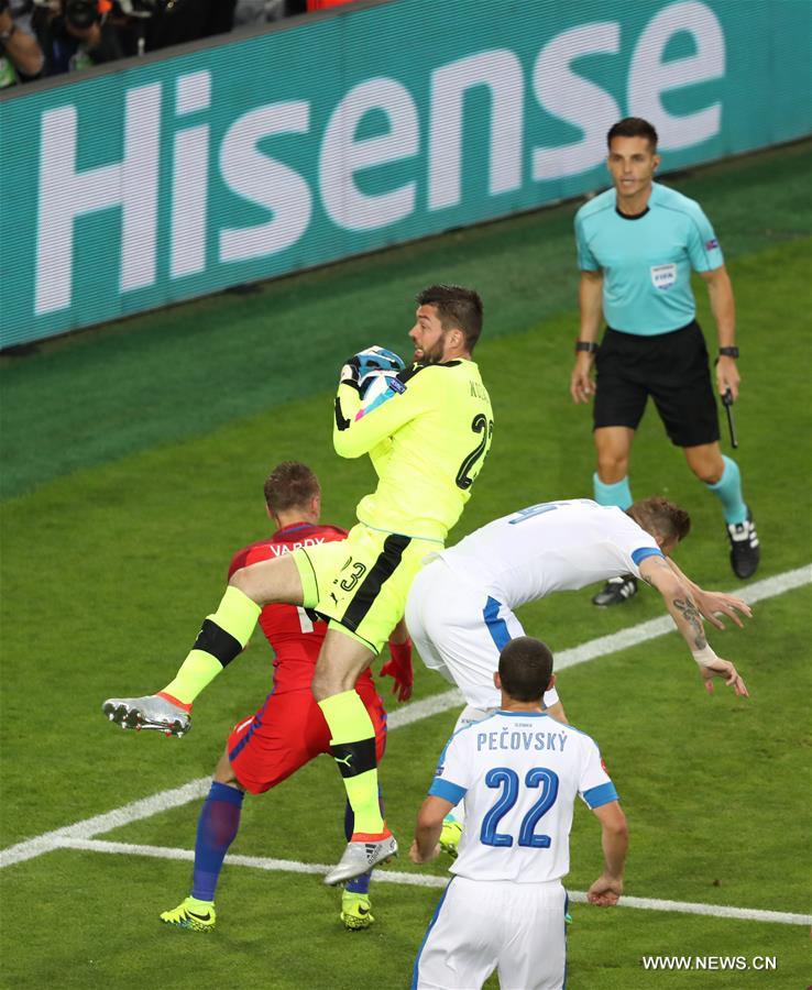 (SP)FRANCE-SAINT-ETIENNE-SOCCER-EURO 2016-GROUP B-ENGLAND VS SLOVAKIA