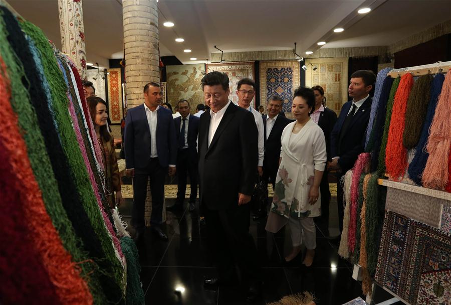 UZBEKISTAN-BUKHARA-XI JINPING-VISIT