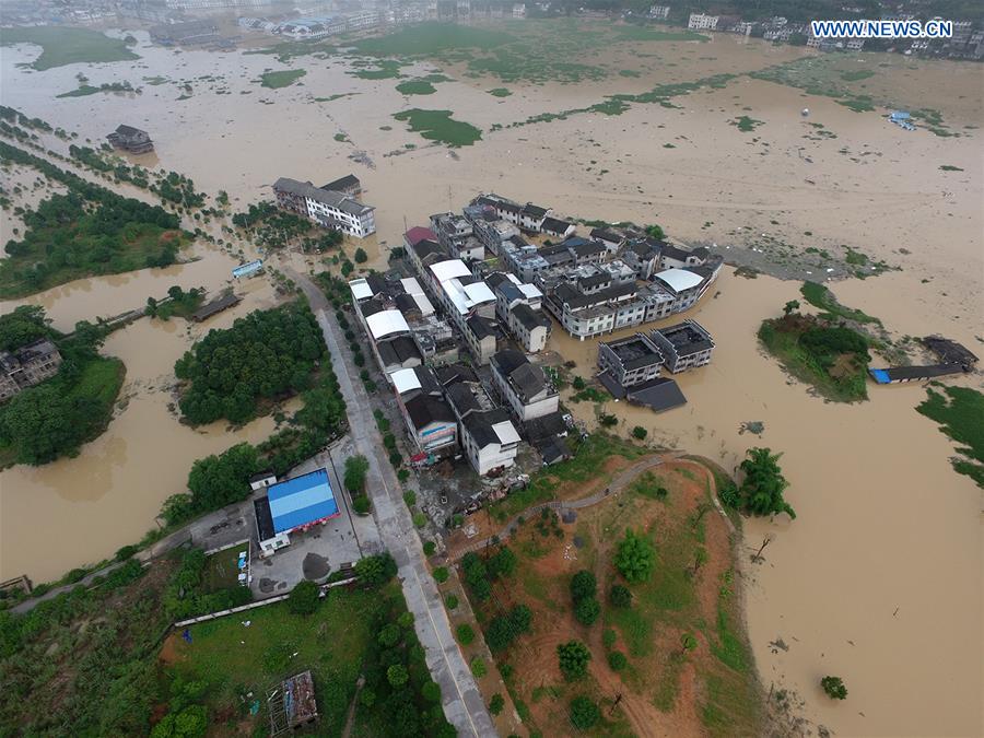 #CHINA-HUNAN-LIYE TOWN-FLOOD (CN)