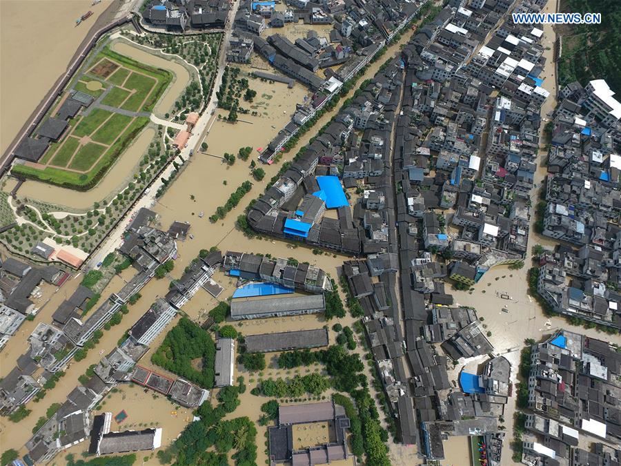 #CHINA-HUNAN-LIYE TOWN-FLOOD (CN)
