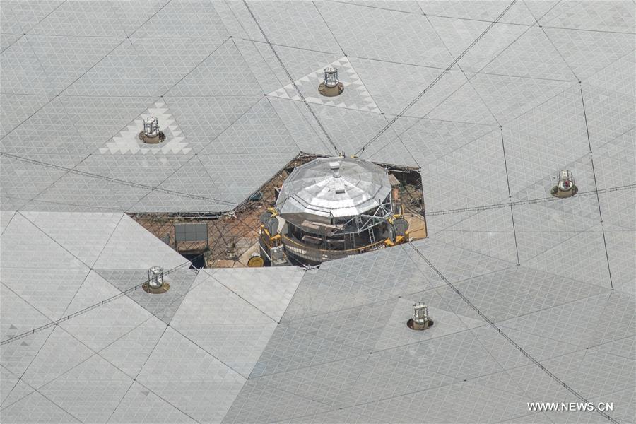 The 500-meter aperture spherical telescope (FAST), to be completed within 2016, is expected to be the world's largest, overtaking Puerto Rico's Arecibo Observatory, which is 300 meters in diameter.