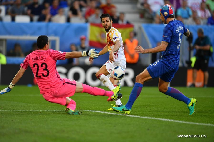 (SP)FRANCE-BORDEAUX-SOCCER-EURO 2016-GROUP D-SPAIN VS CROATIA