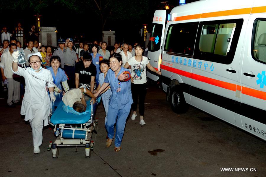 Nearly 500 people were injured, 200 critically. 