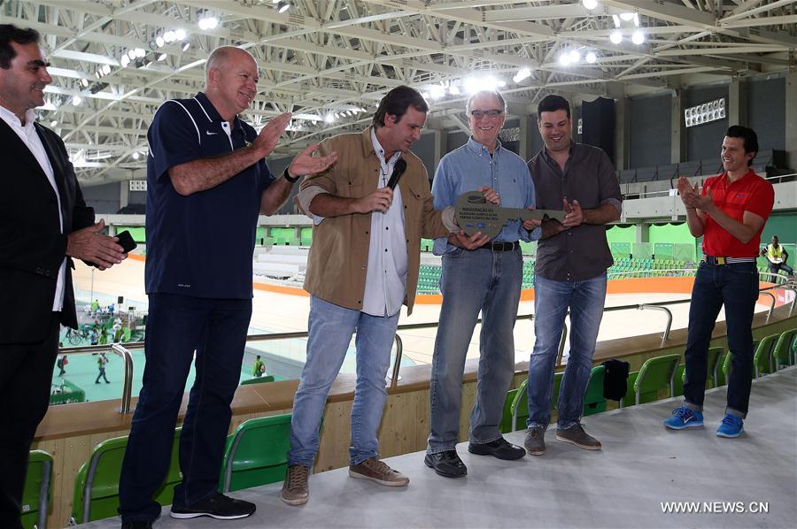 (SP)BRAZIL-RIO DE JANEIRO-OLYMPIC VENUE-VELODROME