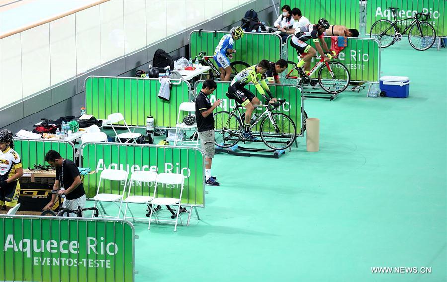 (SP)BRAZIL-RIO DE JANEIRO-OLYMPIC VENUE-VELODROME