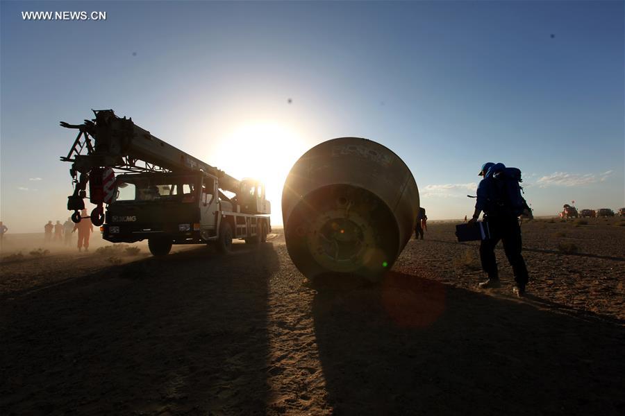CHINA-INNER MONGOLIA-LONG MARCH-7-REENTRY MODULE-RECOVER (CN)