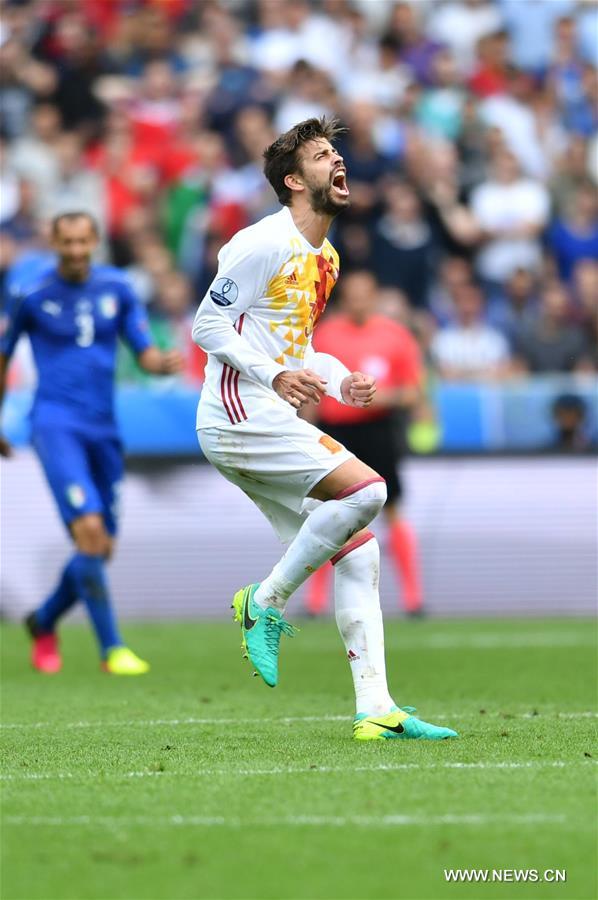 (SP)FRANCE-PARIS-SOCCER-EURO 2016-SPAIN-ITALY