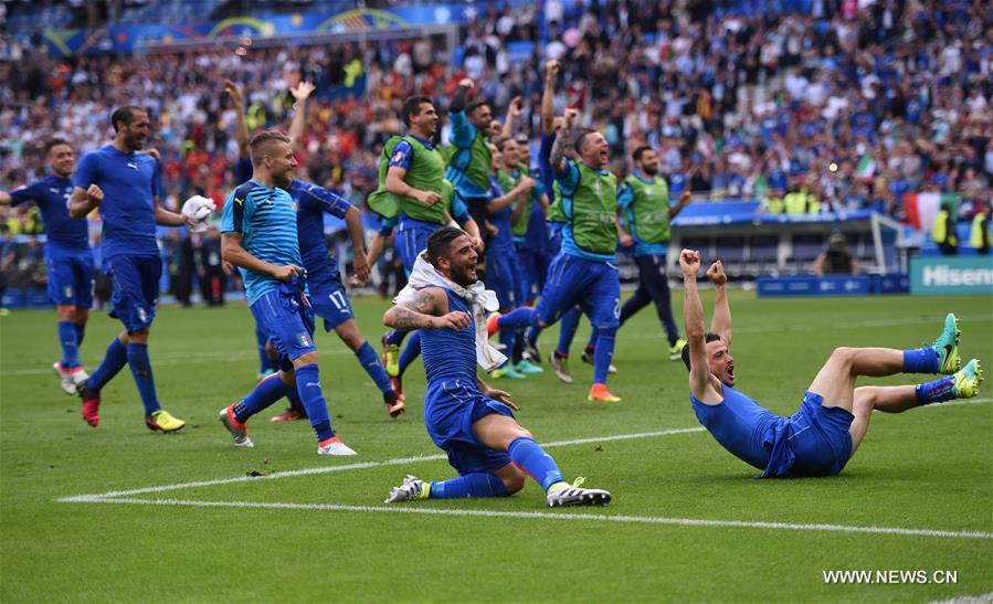 (SP)FRANCE-PARIS-SOCCER-EURO 2016-SPAIN-ITALY