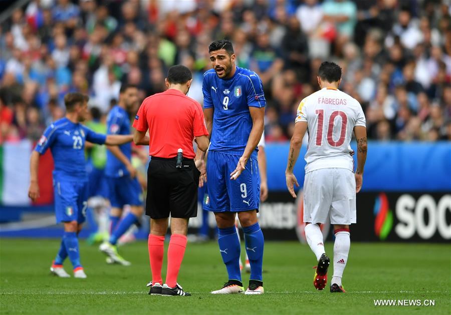 (SP)FRANCE-PARIS-SOCCER-EURO 2016-SPAIN-ITALY