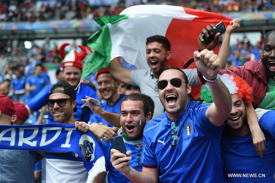 (SP)FRANCE-PARIS-SOCCER-EURO 2016-SPAIN-ITALY