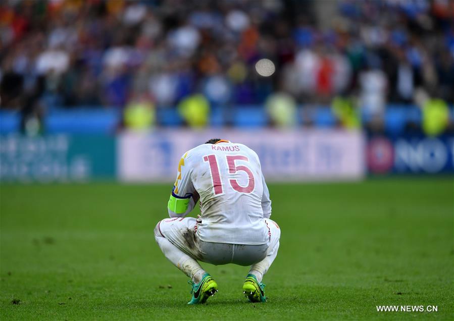 (SP)FRANCE-PARIS-SOCCER-EURO 2016-SPAIN-ITALY