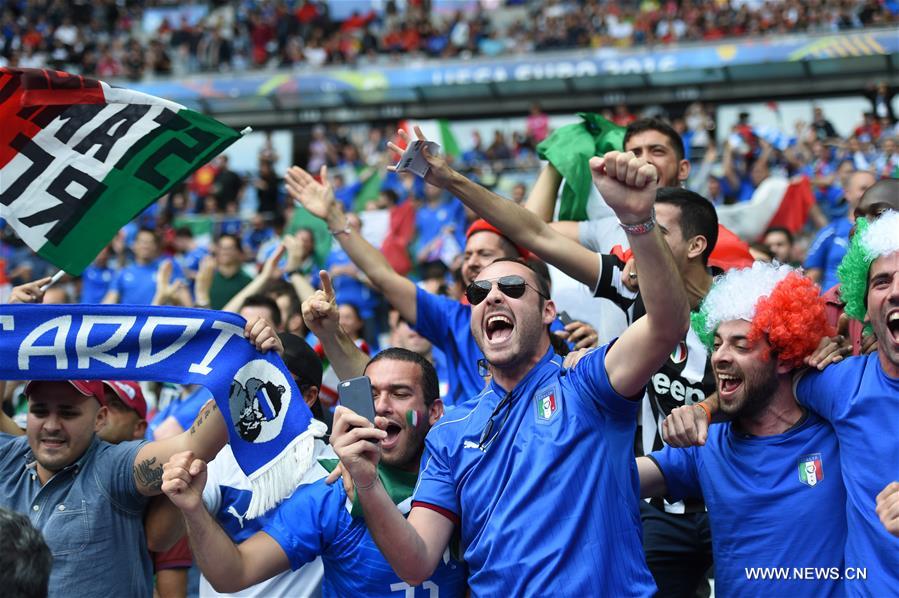 (SP)FRANCE-PARIS-SOCCER-EURO 2016-SPAIN-ITALY