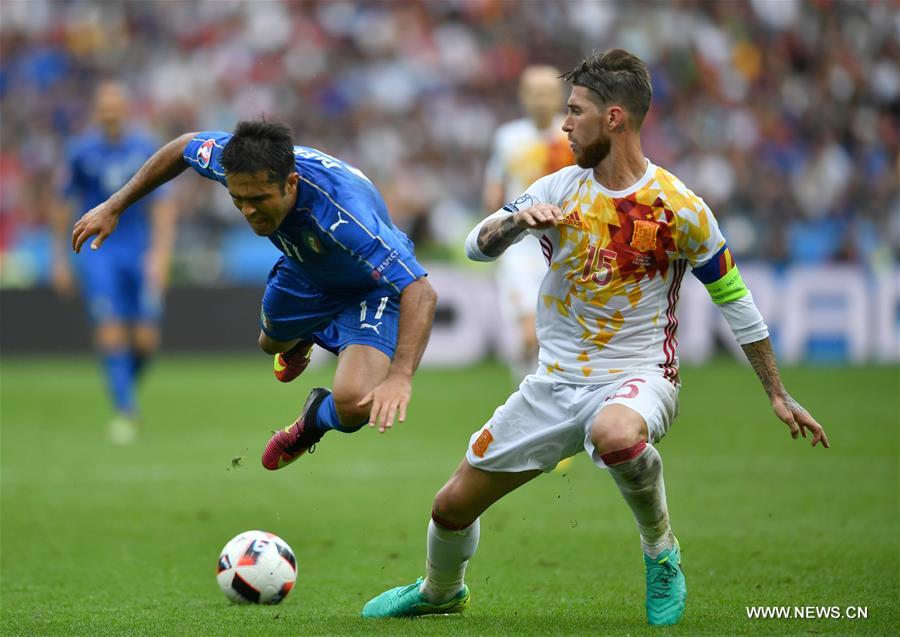(SP)FRANCE-PARIS-SOCCER-EURO 2016-SPAIN-ITALY