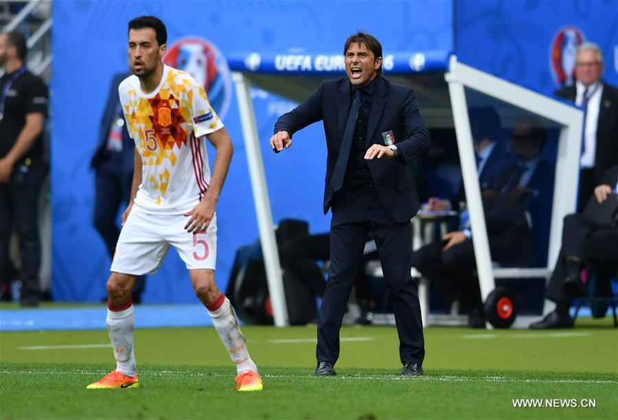 (SP)FRANCE-PARIS-SOCCER-EURO 2016-SPAIN-ITALY