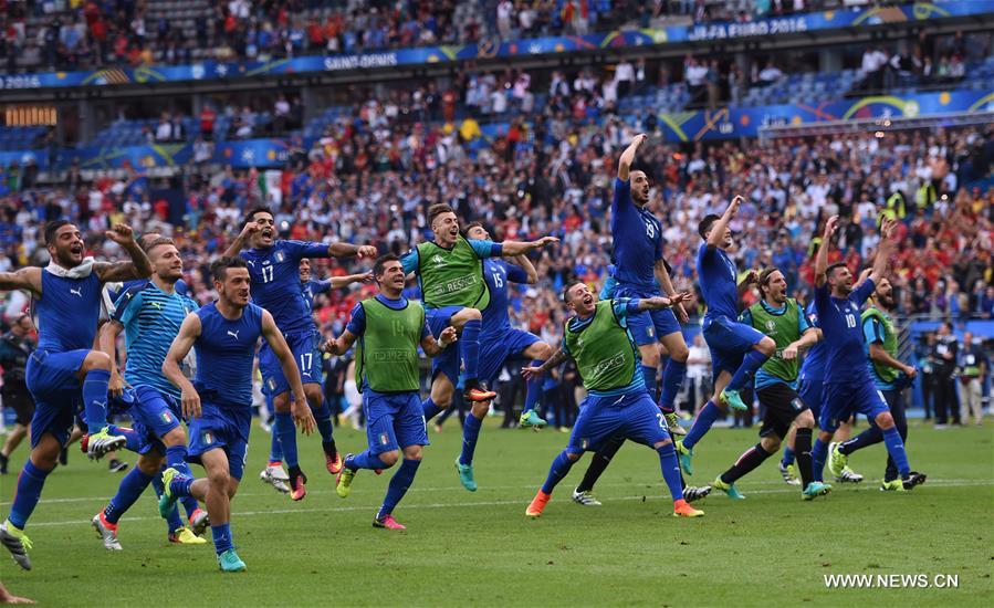 (SP)FRANCE-PARIS-SOCCER-EURO 2016-SPAIN-ITALY