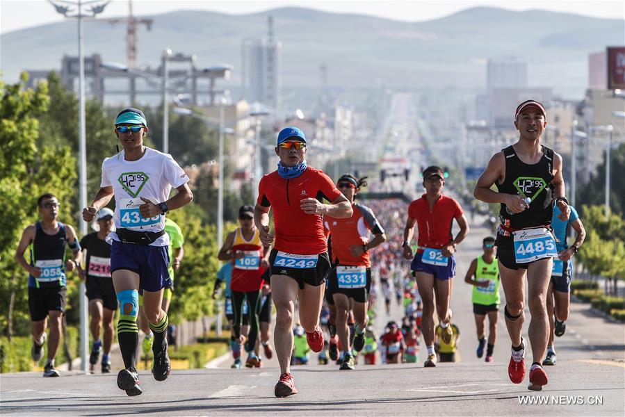 (SP)CHINA-INNER MONGOLIA-GRASSLAND-MARATHON