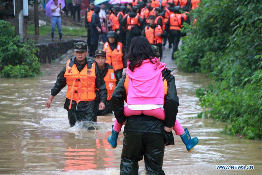 #CHINA-ANHUI-HEAVY RAIN (CN*)