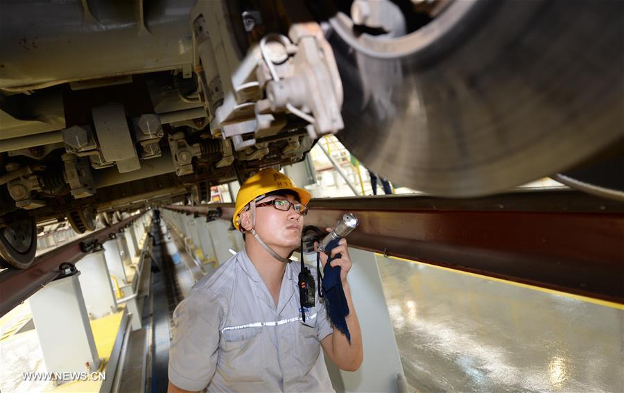 CHINA-SHAANXI-BULLET TRAIN-MAINTENANCE BASE (CN)