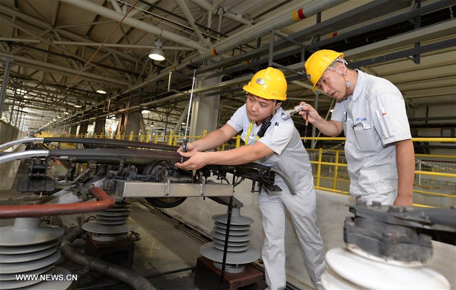 CHINA-SHAANXI-BULLET TRAIN-MAINTENANCE BASE (CN)