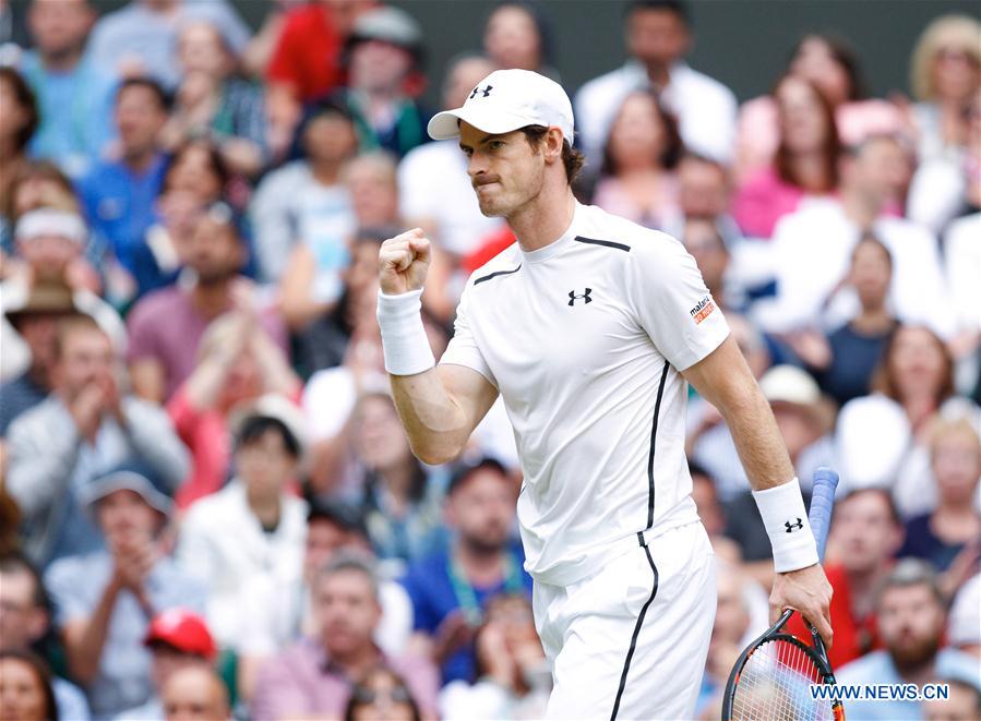 (SP)BRITAIN-LONDON-TENNIS-WIMBLEDON-FOURTH ROUND