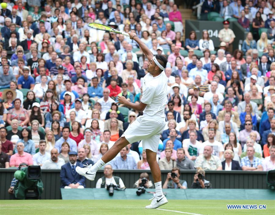 (SP)BRITAIN-LONDON-TENNIS-WIMBLEDON-FOURTH ROUND