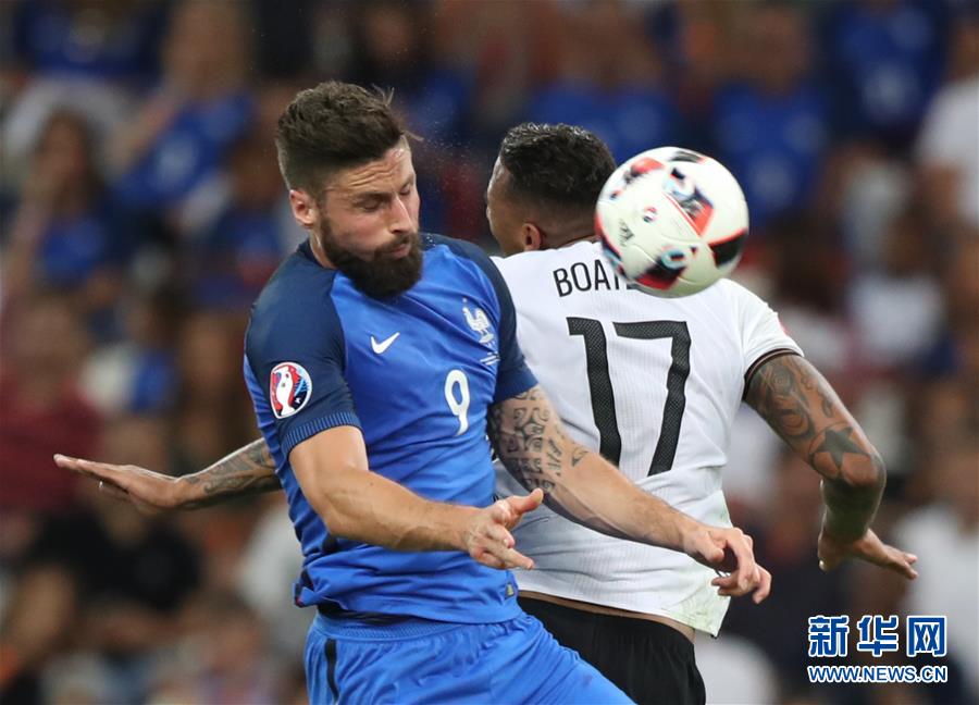 欧洲杯:法国队以2-0击败德国队 晋级决赛