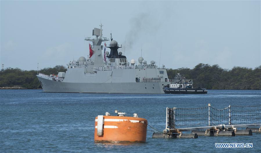 U.S.-HAWAII-CHINESE NAVY FLEET-RIMPAC