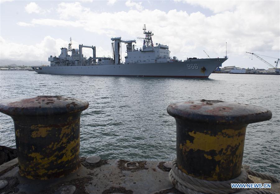U.S.-HAWAII-CHINESE NAVY FLEET-RIMPAC