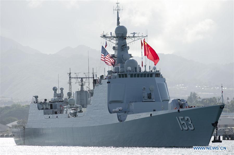 U.S.-HAWAII-CHINESE NAVY FLEET-RIMPAC