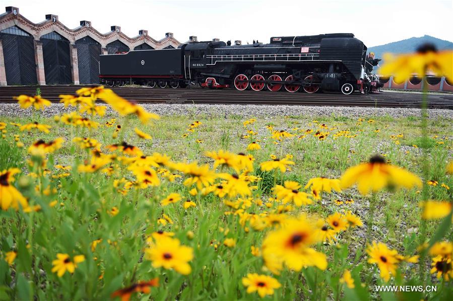 The Russian-style garage in Hengdaohezi was built in 1903 and will be open to the public as a railway transportation museum as well as a cultural relic. 