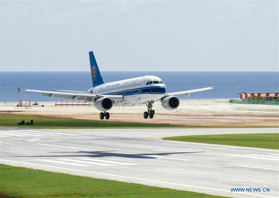 CHINA-NANSHA ISLANDS-NEW AIRPORTS-TEST FLIGHTS (CN)