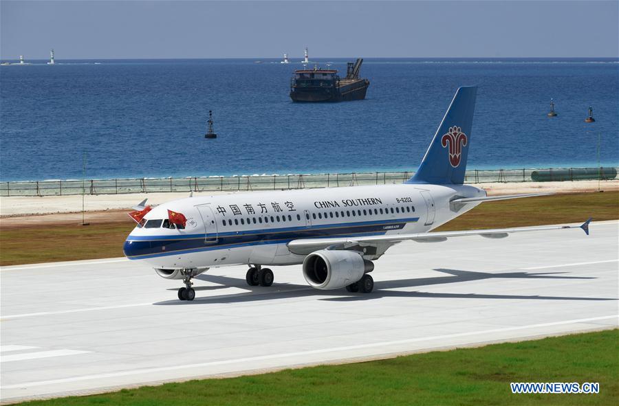 CHINA-NANSHA ISLANDS-NEW AIRPORTS-TEST FLIGHTS (CN)