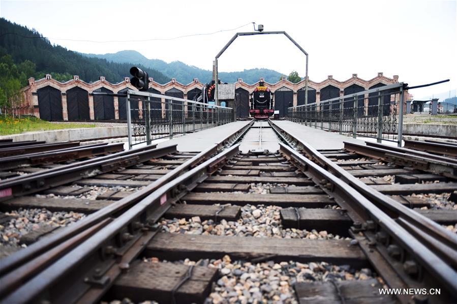The Russian-style garage in Hengdaohezi was built in 1903 and will be open to the public as a railway transportation museum as well as a cultural relic. 