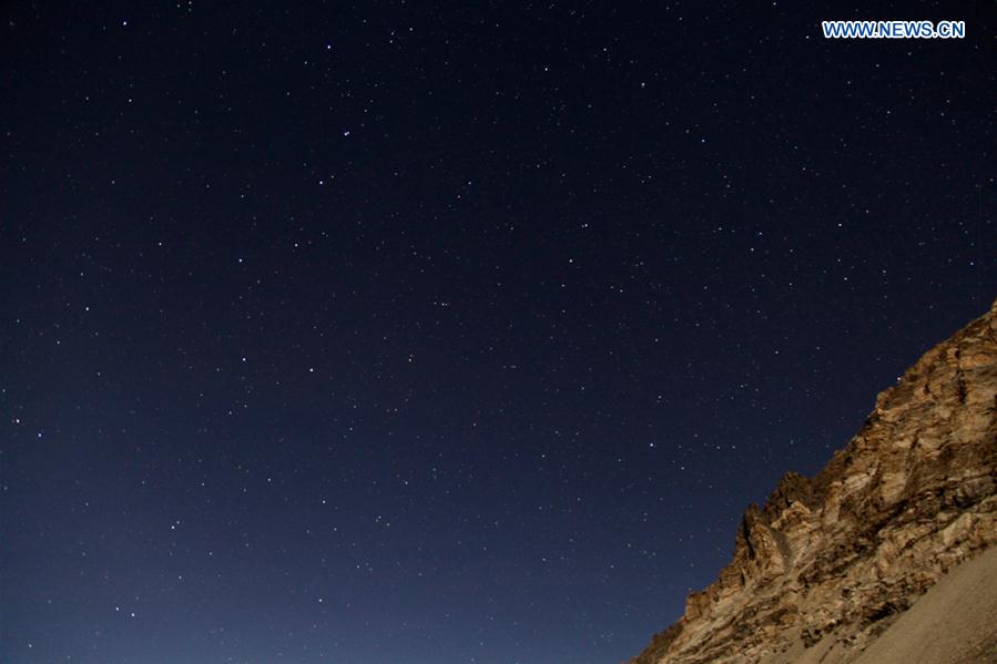 CHINA-TIBET-MOUNT EVEREST-NIGHT SKY(CN)