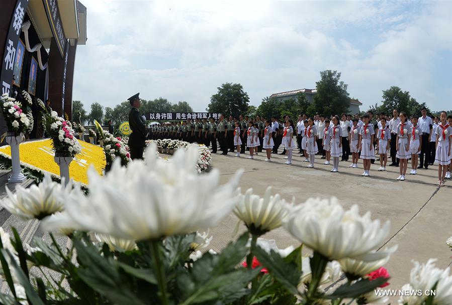 CHINA-HENAN-CHINESE UN PEACEKEEPERS-FUNERAL (CN)