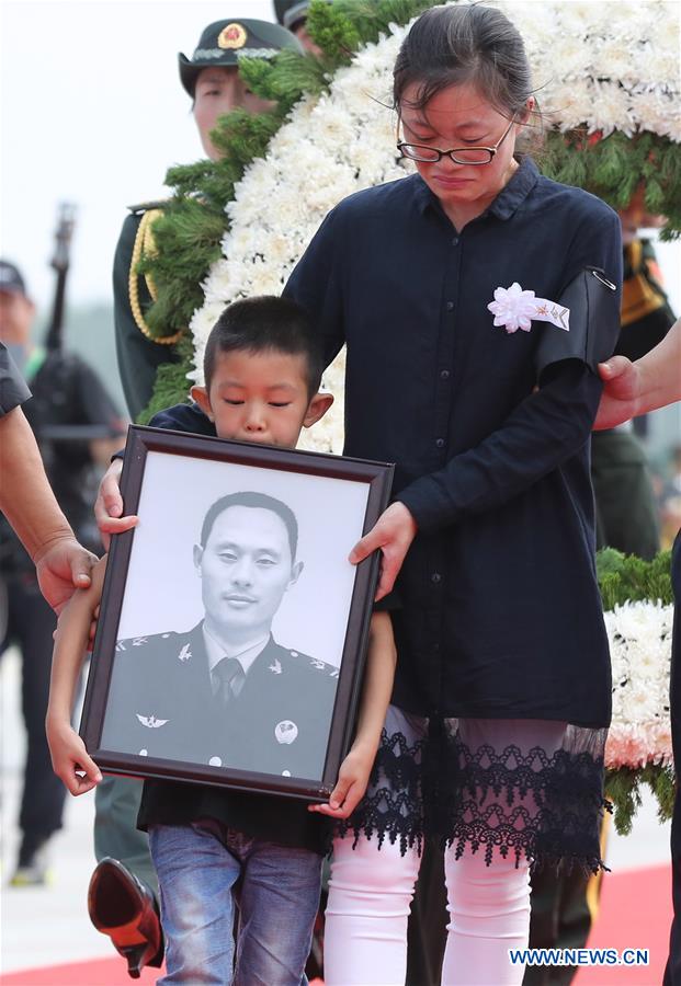 CHINA-ZHENGZHOU-PEACEKEEPERS-BACK HOME (CN)