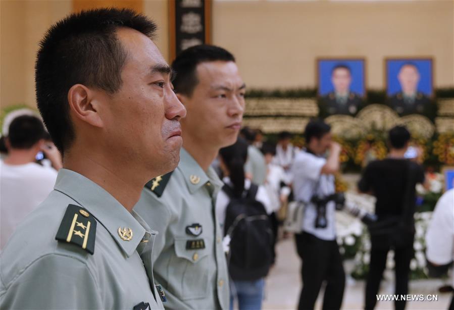 CHINA-HENAN-CHINESE UN PEACEKEEPERS-FUNERAL (CN)