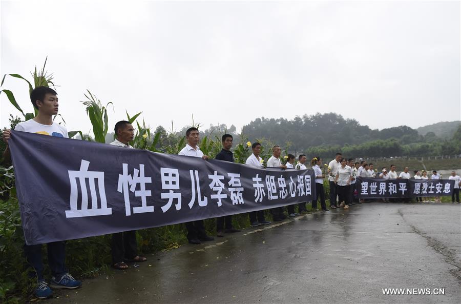 CHINA-SICHUAN-CHINESE UN PEACEKEEPER-MOURNING (CN)