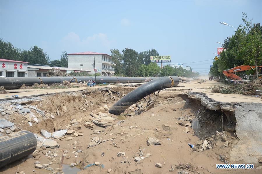 CHINA-HEBEI-TORRENTIAL RAIN-FLOODS-AFTERMATH (CN)