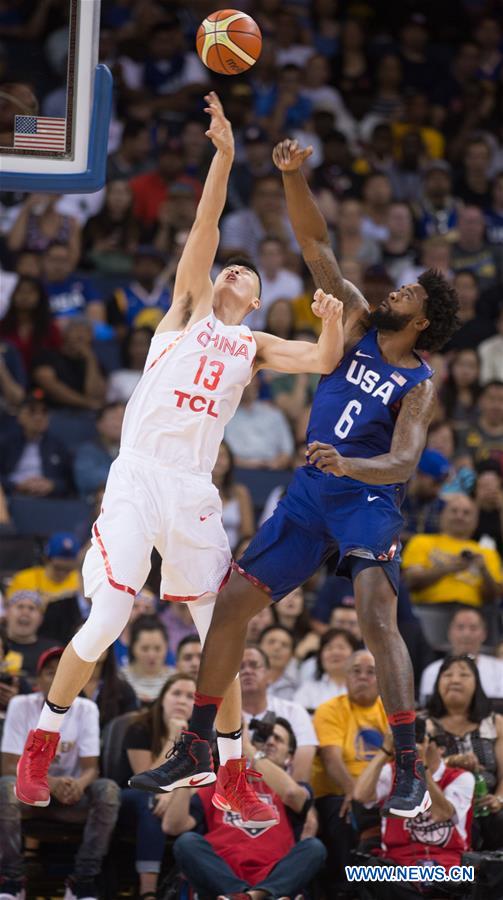 (SP)US-OAKLAND-BASKETBALL-CHINA VS USA