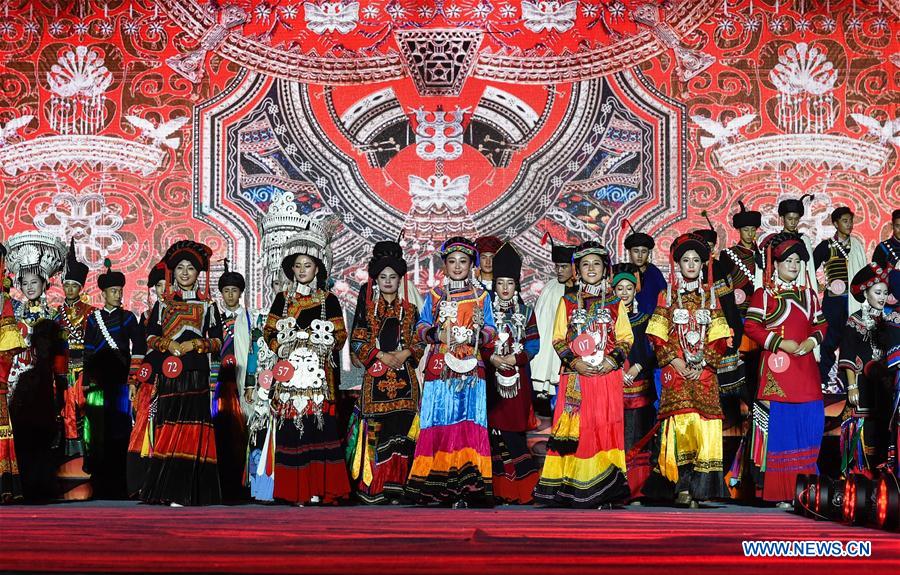 CHINA-SICHUAN-YI ETHNIC GROUP-BEAUTY CONTEST (CN)