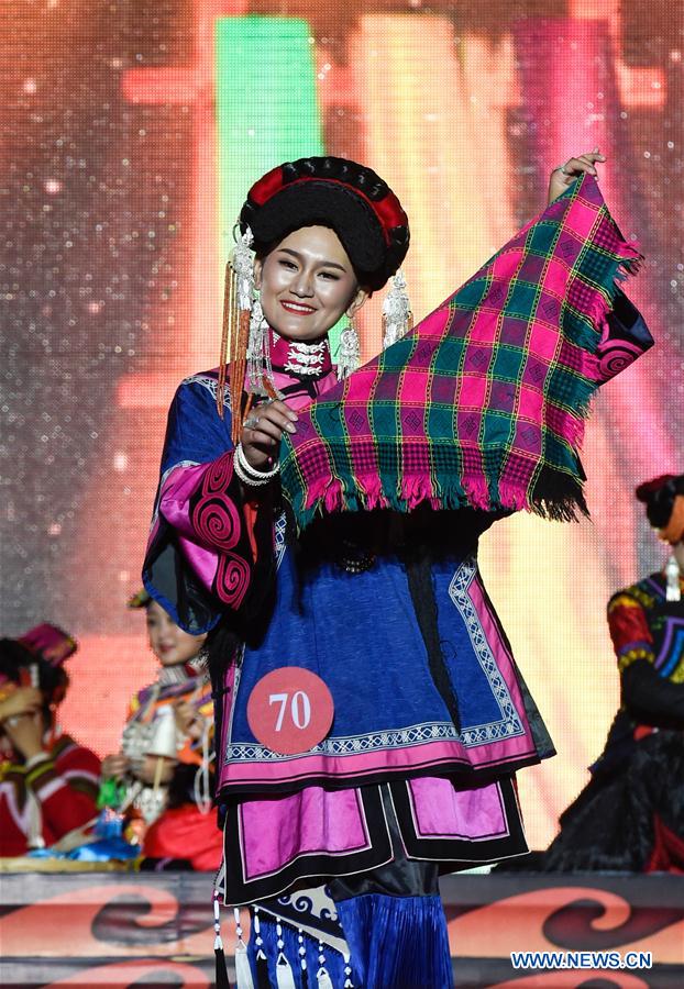 CHINA-SICHUAN-YI ETHNIC GROUP-BEAUTY CONTEST (CN)