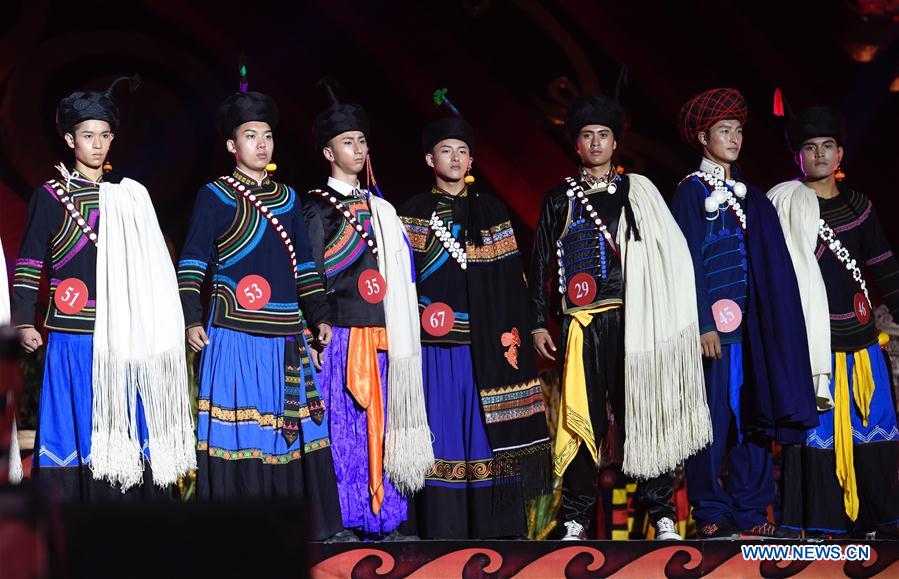 CHINA-SICHUAN-YI ETHNIC GROUP-BEAUTY CONTEST (CN)