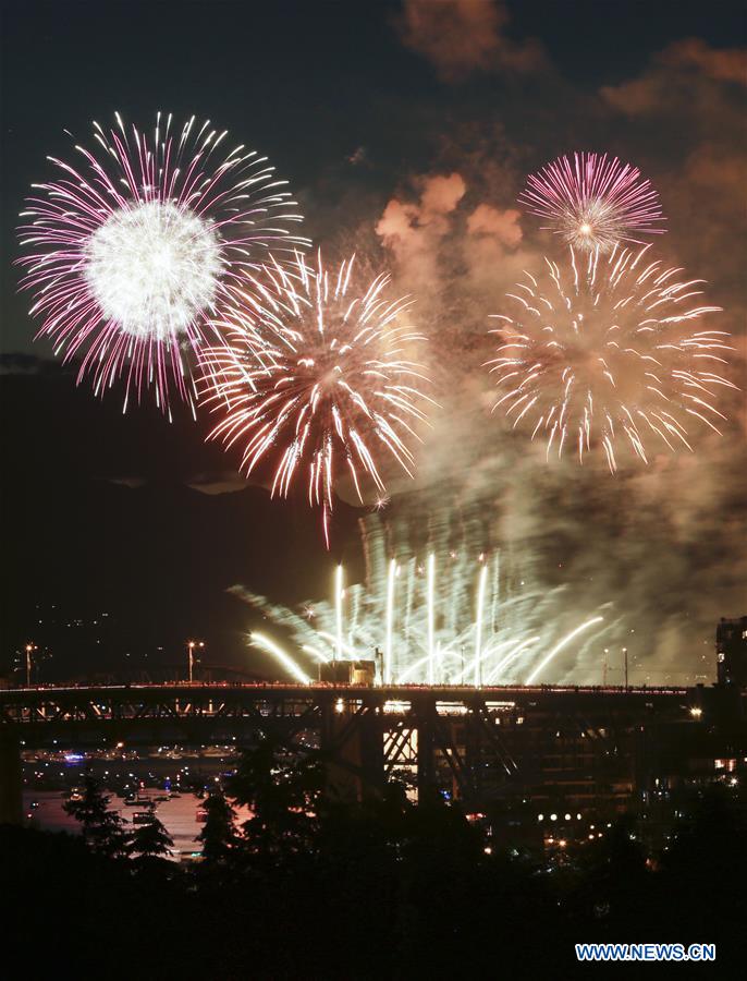 CANADA-VANCOUVER-FIREWORKS 