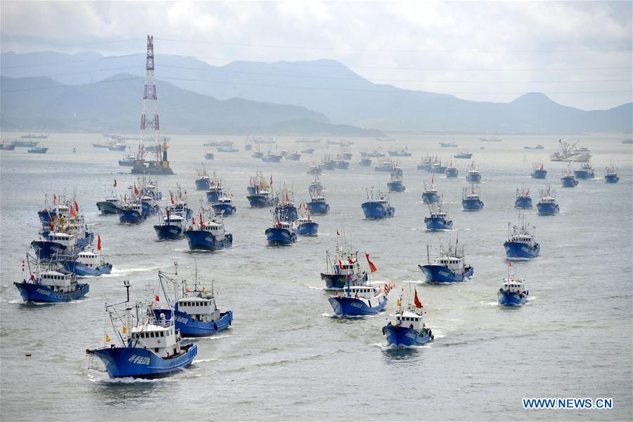 #CHINA-ZHEJIANG-ZHOUSHAN-FISHING OFF SEASON-END (CN)