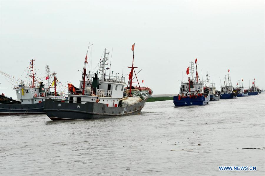 #CHINA-JIANGSU-LIANYUNGANG-FISHING OFF SEASON-END (CN)