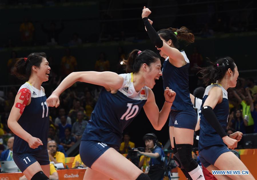 (SP)BRAZIL-RIO DE JANEIRO-OLYMPICS-VOLLEYBALL