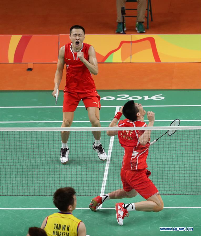 (SP)BRAZIL-RIO DE JANEIRO-OLYMPICS-BADMINTON