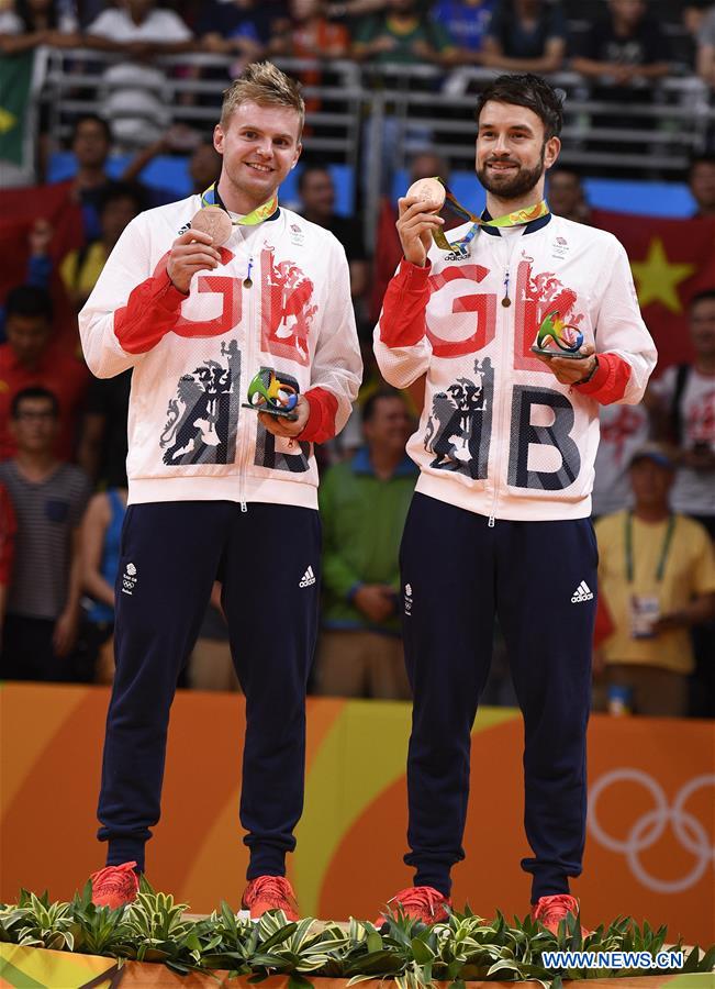 (SP)BRAZIL-RIO DE JANEIRO-OLYMPICS-BADMINTON